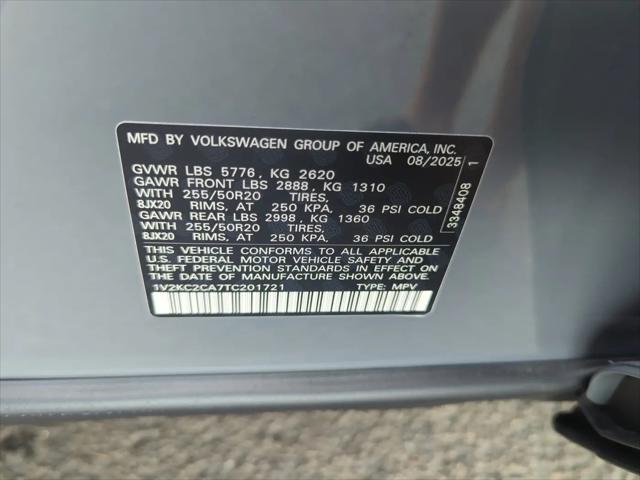 2026 Volkswagen Atlas Cross Sport SE with Technology