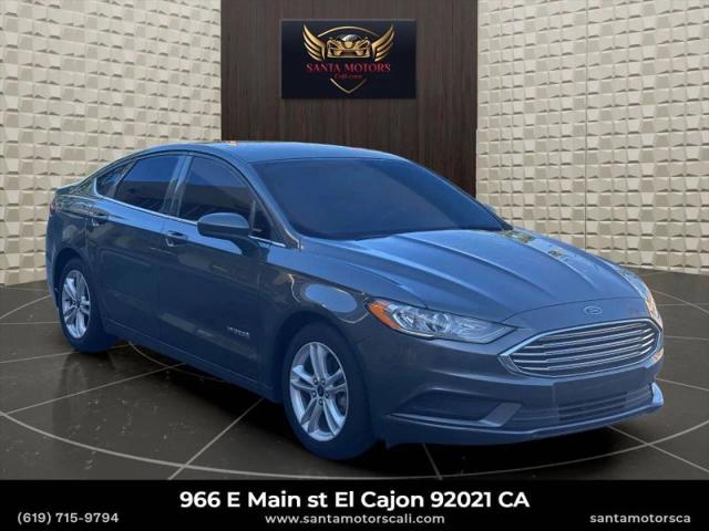 2018 Ford Fusion Hybrid SE