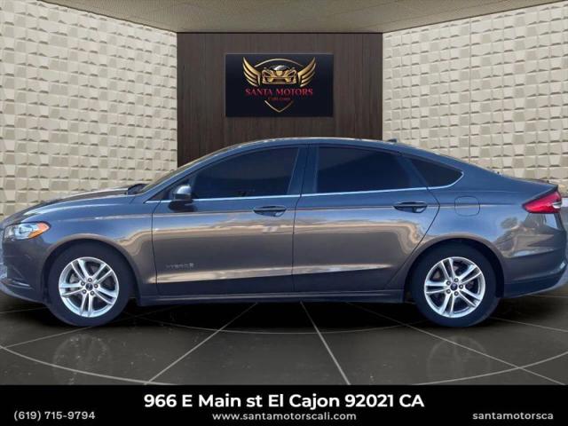2018 Ford Fusion Hybrid SE