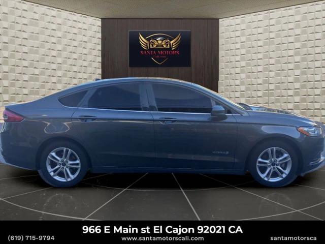 2018 Ford Fusion Hybrid SE