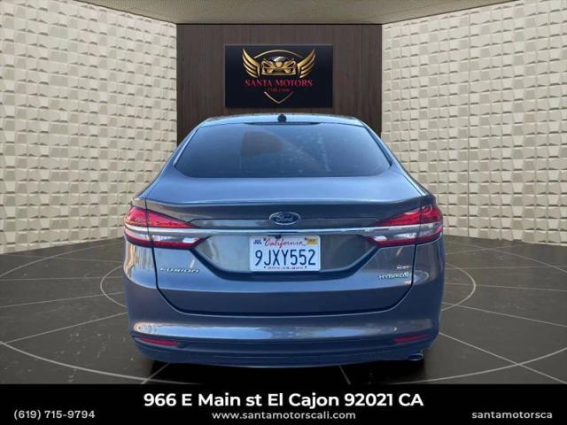 2018 Ford Fusion Hybrid SE