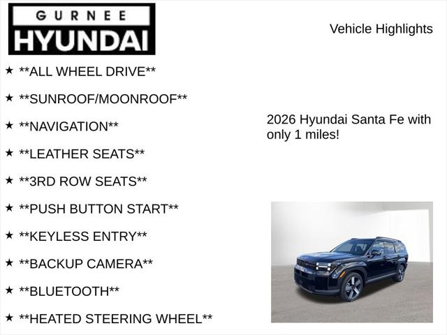 2026 Hyundai Santa Fe Limited