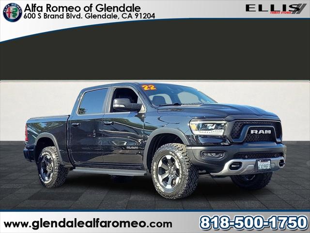 2022 RAM 1500 Rebel Crew Cab 4x4 57 Box 2022 RAM 1500 Rebel Crew Cab 4x4 57 Box