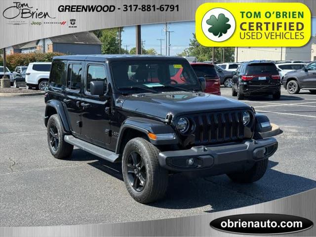 2021 Jeep Wrangler Unlimited Sahara Altitude 4x4