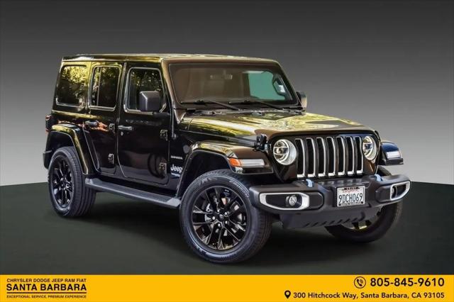 2022 Jeep Wrangler 4xe Unlimited Sahara 4x4 for sale in Santa Barbara, CA