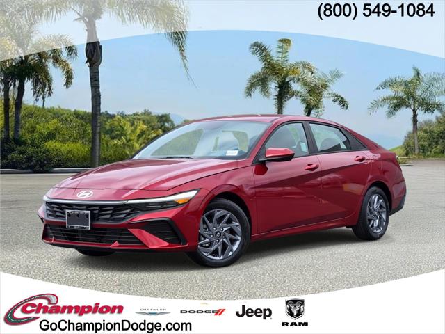 2024 Hyundai Elantra Hybrid Blue 2024 Hyundai Elantra Hybrid Blue