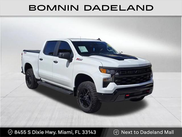 2024 Chevrolet Silverado 1500 4WD Crew Cab Short Bed Custom Trail Boss