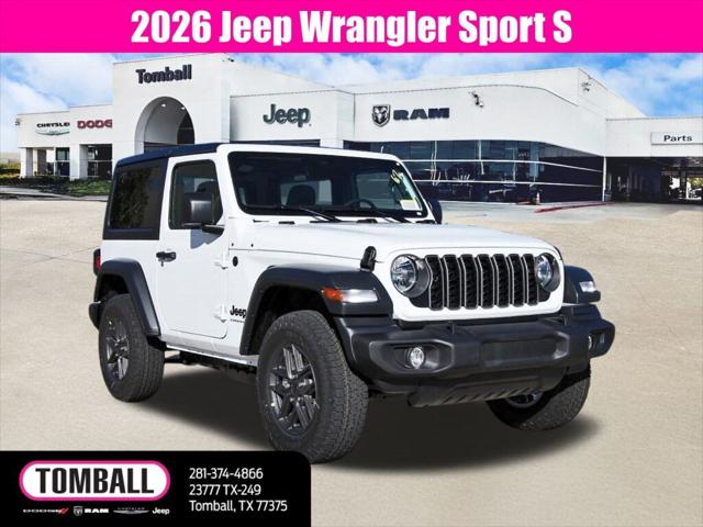 2026 Jeep Wrangler WRANGLER 2-DOOR SPORT S 2026 Jeep Wrangler WRANGLER 2-DOOR SPORT S