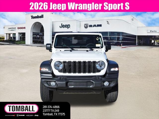 2026 Jeep Wrangler WRANGLER 2-DOOR SPORT S 2026 Jeep Wrangler WRANGLER 2-DOOR SPORT S