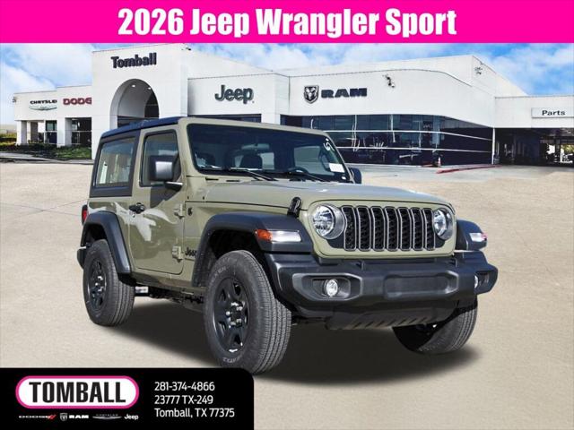 2026 Jeep Wrangler WRANGLER 2-DOOR SPORT