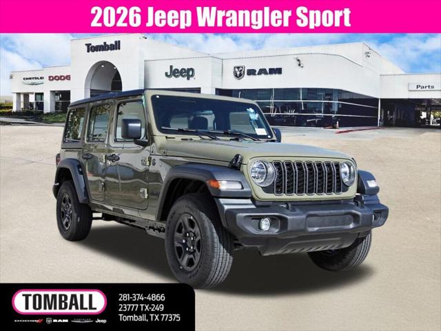 2026 Jeep Wrangler WRANGLER 4-DOOR SPORT