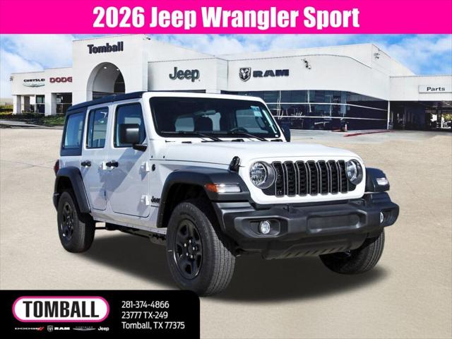 2026 Jeep Wrangler WRANGLER 4-DOOR SPORT