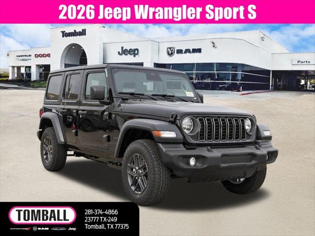2026 Jeep Wrangler WRANGLER 4-DOOR SPORT S