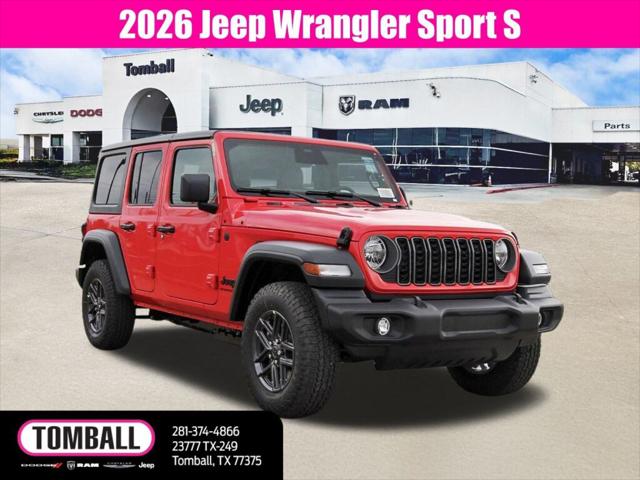 2026 Jeep Wrangler WRANGLER 4-DOOR SPORT S