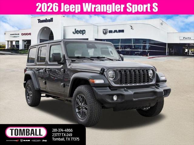 2026 Jeep Wrangler WRANGLER 4-DOOR SPORT S