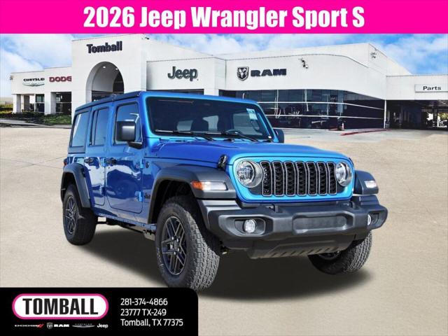 2026 Jeep Wrangler WRANGLER 4-DOOR SPORT S
