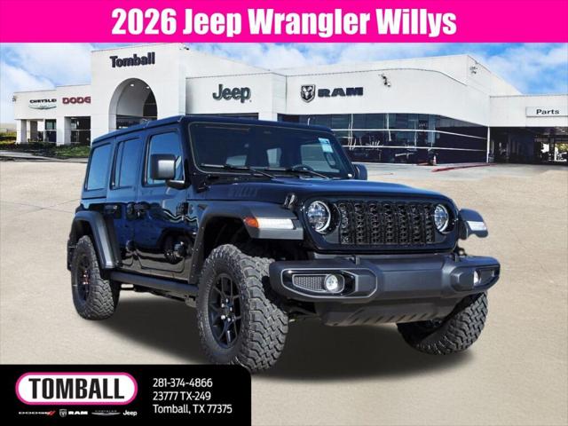 2026 Jeep Wrangler WRANGLER 4-DOOR WILLYS