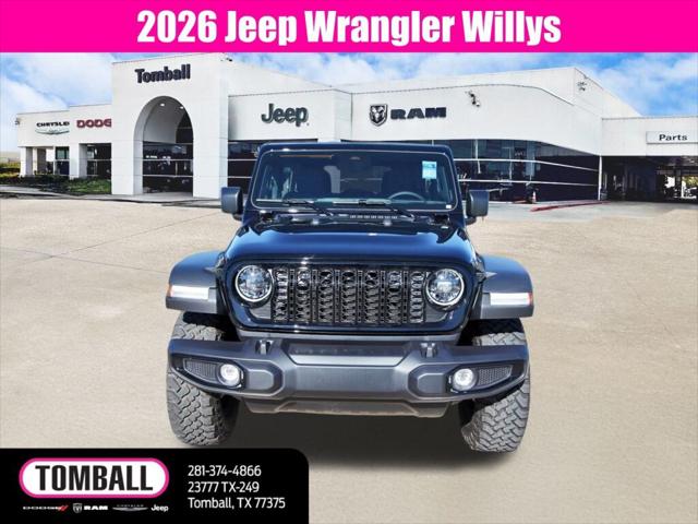 2026 Jeep Wrangler WRANGLER 4-DOOR WILLYS