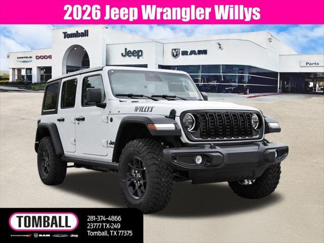 2026 Jeep Wrangler WRANGLER 4-DOOR WILLYS