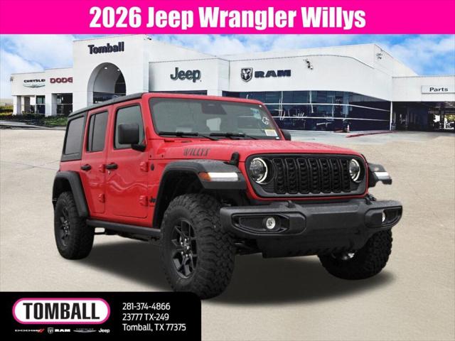 2026 Jeep Wrangler WRANGLER 4-DOOR WILLYS