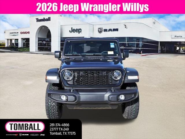2026 Jeep Wrangler WRANGLER 4-DOOR WILLYS