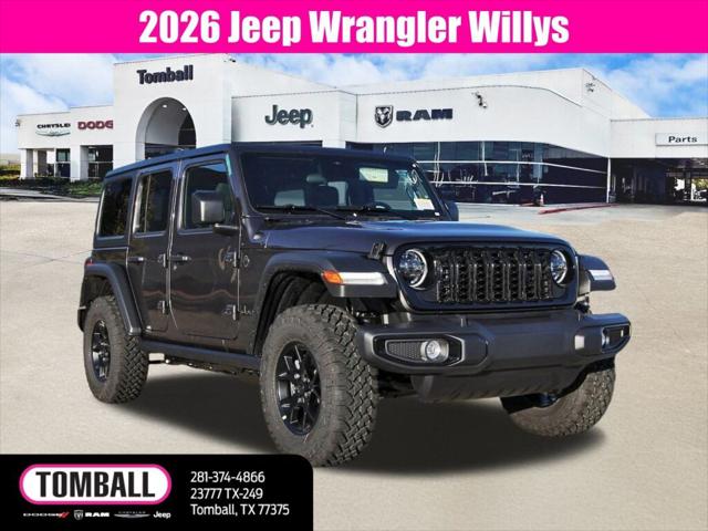 2026 Jeep Wrangler WRANGLER 4-DOOR WILLYS