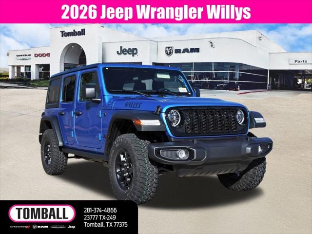 2026 Jeep Wrangler WRANGLER 4-DOOR WILLYS