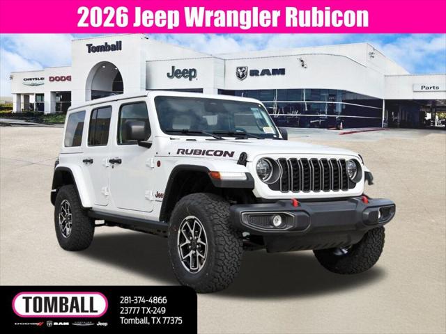 2026 Jeep Wrangler WRANGLER 4-DOOR RUBICON 2026 Jeep Wrangler WRANGLER 4-DOOR RUBICON