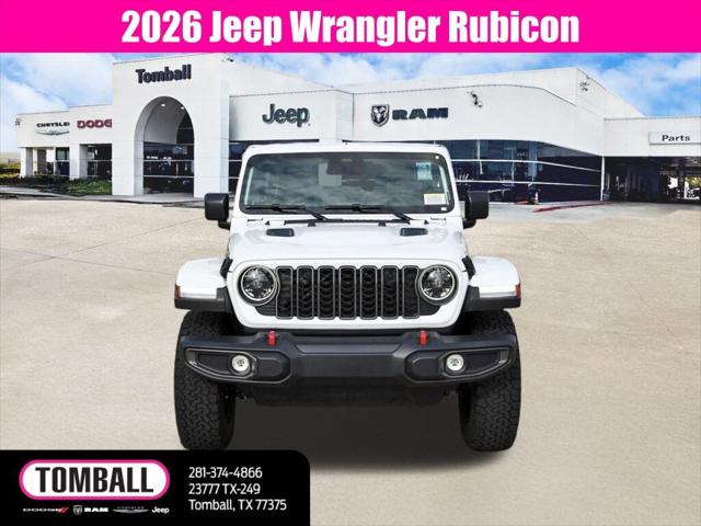 2026 Jeep Wrangler WRANGLER 4-DOOR RUBICON 2026 Jeep Wrangler WRANGLER 4-DOOR RUBICON
