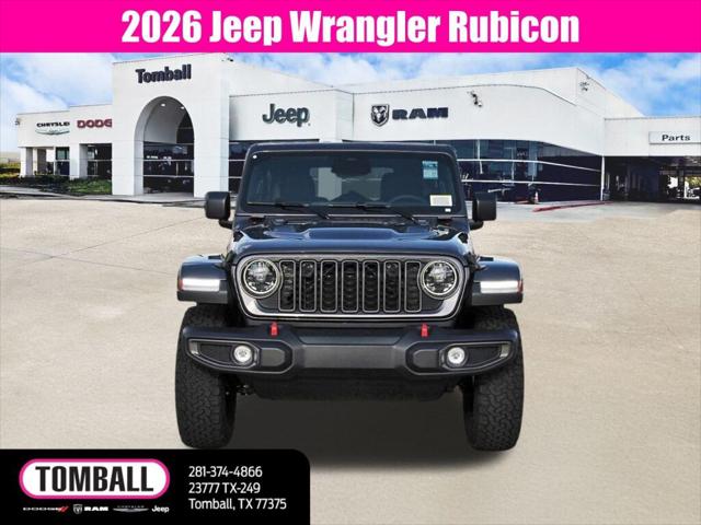2026 Jeep Wrangler WRANGLER 4-DOOR RUBICON 2026 Jeep Wrangler WRANGLER 4-DOOR RUBICON
