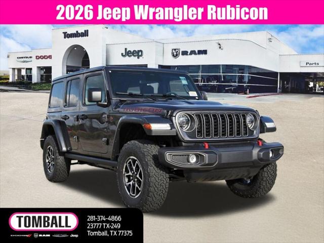 2026 Jeep Wrangler WRANGLER 4-DOOR RUBICON