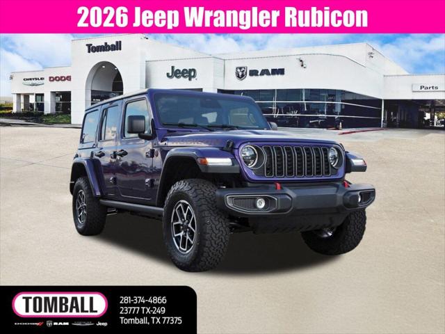 2026 Jeep Wrangler WRANGLER 4-DOOR RUBICON