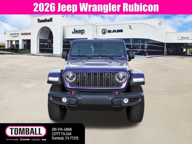 2026 Jeep Wrangler WRANGLER 4-DOOR RUBICON