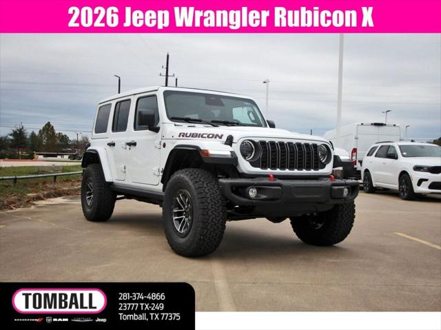 2026 Jeep Wrangler WRANGLER 4-DOOR RUBICON X