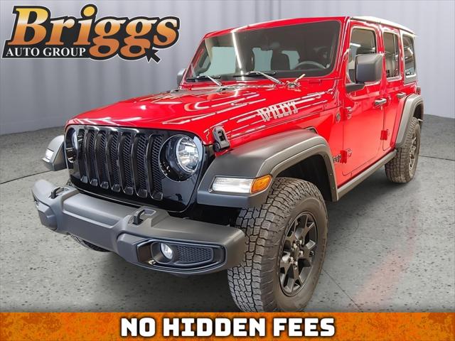 2021 Jeep Wrangler Unlimited Willys Sport 4x4 2021 Jeep Wrangler Unlimited Willys Sport 4x4
