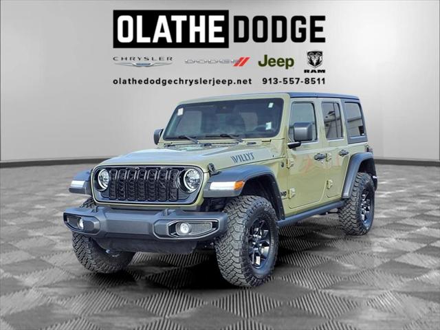 2025 Jeep Wrangler 4-Door Willys 4x4