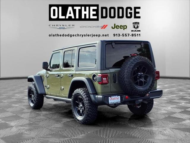 2025 Jeep Wrangler 4-Door Willys 4x4