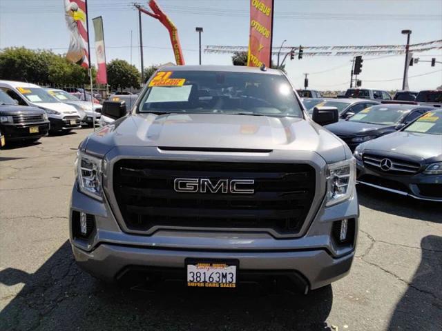 2021 GMC Sierra 1500 4WD Double Cab Standard Box Elevation