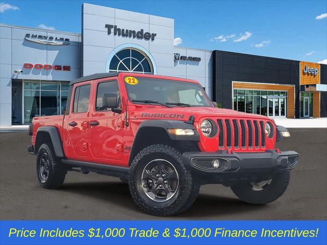 2022 Jeep Gladiator Rubicon 4x4 2022 Jeep Gladiator Rubicon 4x4
