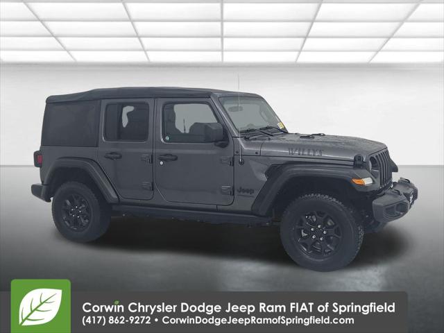 2021 Jeep Wrangler Unlimited Willys 4x4 2021 Jeep Wrangler Unlimited Willys 4x4
