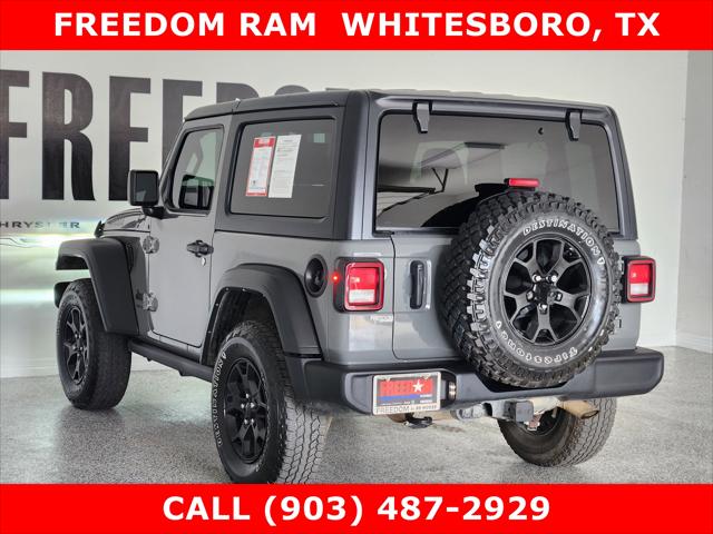 2021 Jeep Wrangler Willys 4X4 2021 Jeep Wrangler Willys 4X4