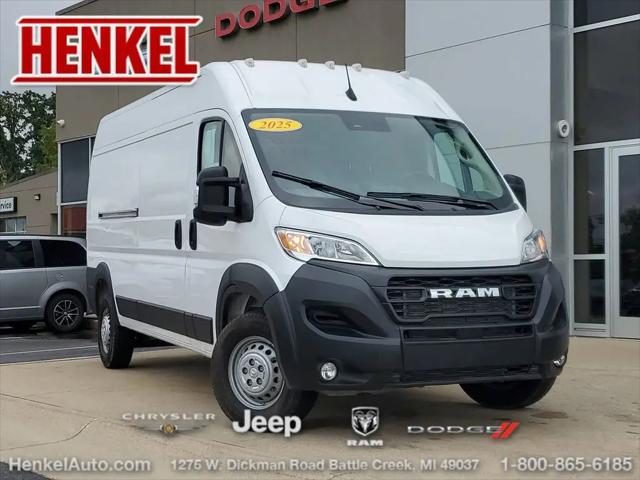 2025 Ram ProMaster 2500 Cargo Van Tradesman High Roof 159" WB w/Pass Seat for sale in Battle Creek, MI