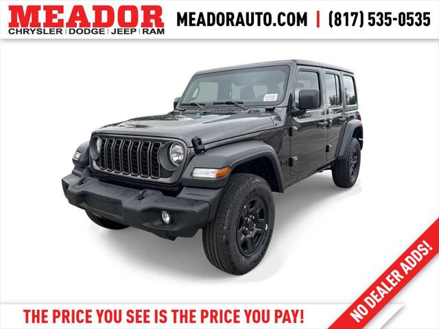 2026 Jeep Wrangler WRANGLER 4-DOOR SPORT 2026 Jeep Wrangler WRANGLER 4-DOOR SPORT