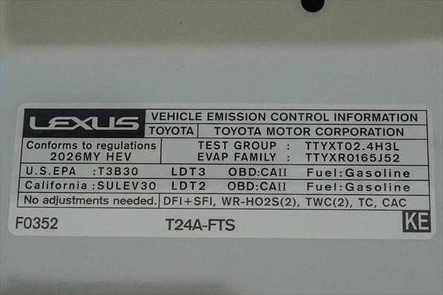 2026 Lexus TX F SPORT Performance Premium