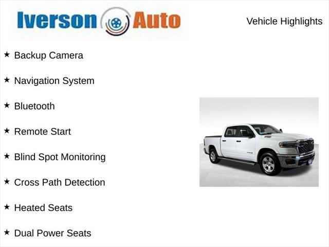 2025 RAM 1500 Big Horn Crew Cab 4x4 57 Box