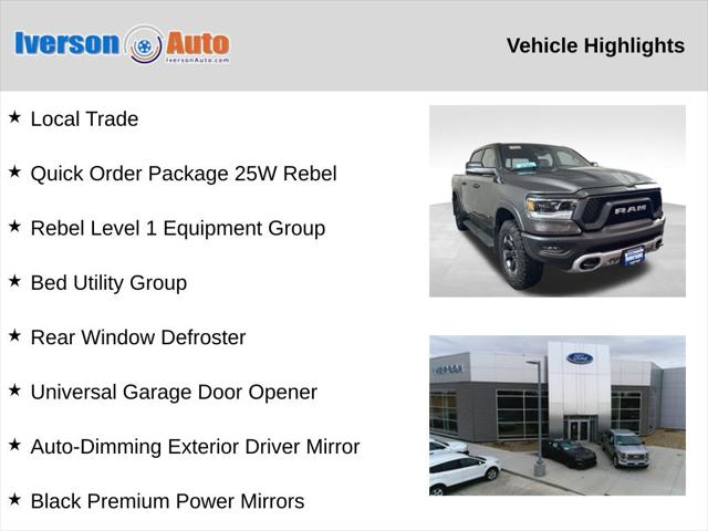 2021 RAM 1500 Rebel Crew Cab 4x4 57 Box