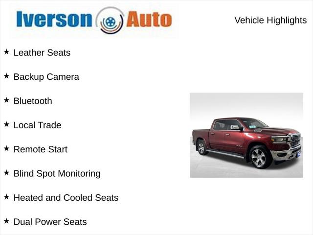 2022 RAM 1500 Laramie Crew Cab 4x4 57 Box