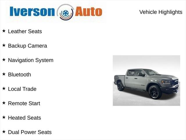 2023 RAM 1500 Rebel Crew Cab 4x4 57 Box