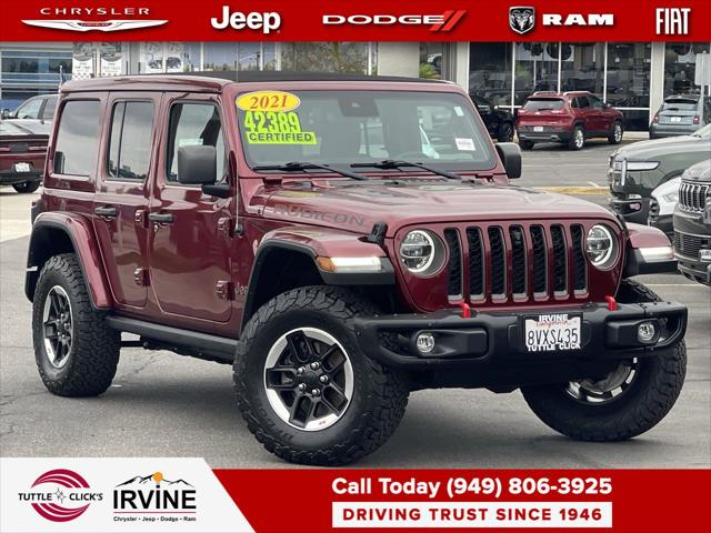 2021 Jeep Wrangler Unlimited Rubicon 4X4
