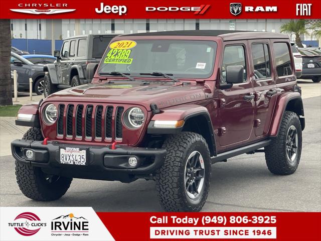 2021 Jeep Wrangler Unlimited Rubicon 4X4